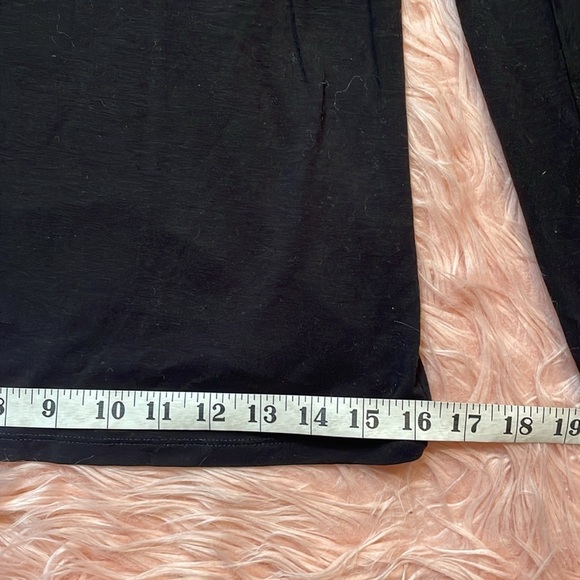 Athleta Black High Rise Cropped Wide Leg Pants Size 1X - Picture 6 of 8